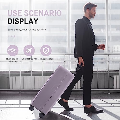 Travel Luggage Cover (Lavender Purple / 32-33 inch)