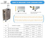 Luggage Cover Fits 18 (S / Time to Travel)