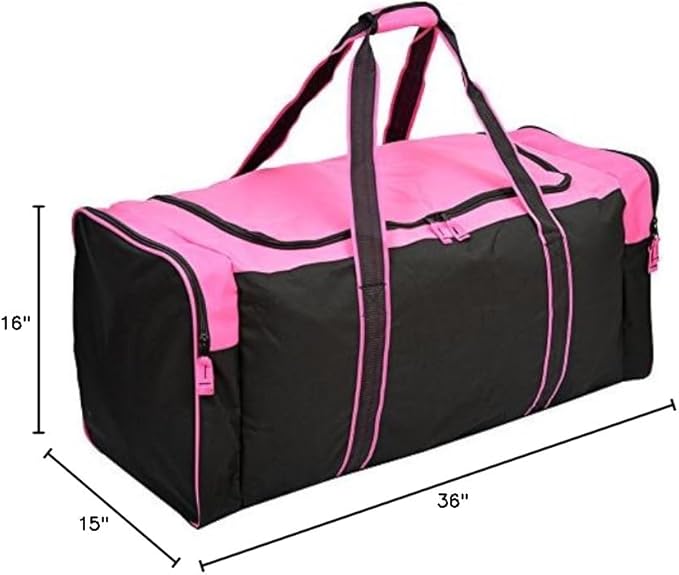 Jetstream Heavy Duty Multi Pocket Durable Sports Gym Equipment Travel Duffel Bag - Image 11