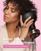 Diffon Ceramic Diffuser Hair Dryer for Curly Hair (Ceramic)