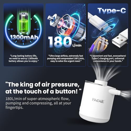 TPU Vacuum Bag for Travel (Jet Black / Large)