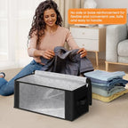 35L Closet Organizers (10 Pack-35l / Black)