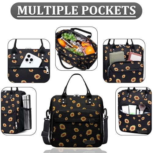 Sunflower Lunch Box for Women (Large / A23: Sunflower)