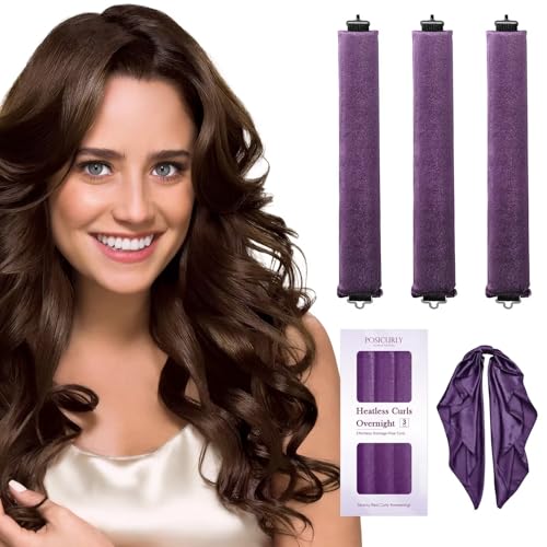 Heatless Hair Curler Overnight Curls