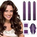 Heatless Hair Curler Overnight Curls