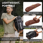 Cotton Flannel Sleeping Bag (COFFEE BROWN / Right Zip)