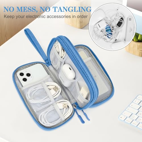Electronic Organizer (7.5 x 4.3 x 2.2 inches / Cyan)