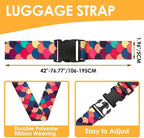 Adjustable Travel Luggage Strap Suitcase Belt Travel Bag Accessories 1.96 in W - Image 7