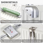 Aluminium Frame Checked (White& Green / 28 inch)