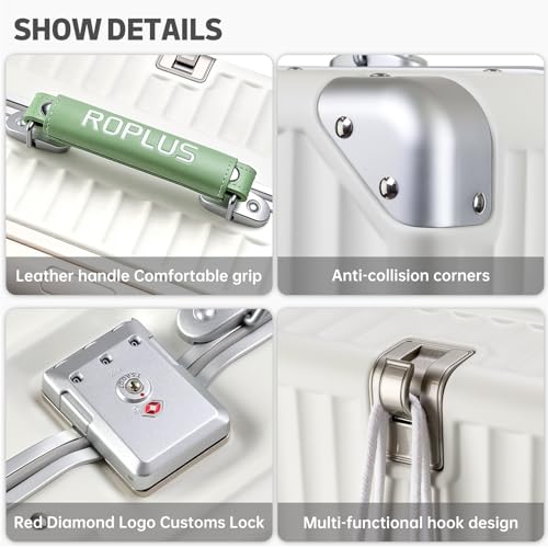 Aluminium Frame Checked (White& Green / 24 inch)