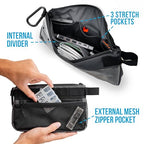 Production Zipper Bags (Small / Grey)