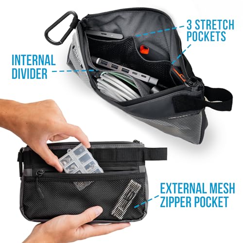 Production Zipper Bags (Small / Grey)