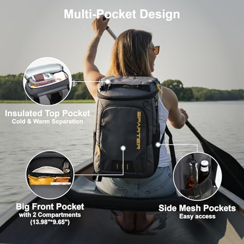Backpack Cooler Insulated 33 (Dark Gray / 33 Can)