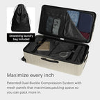 Trunk Checked Luggage (Salt White)