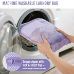 10 Set Packing Cubes for Travel Essentials (06 Attractive Purple)