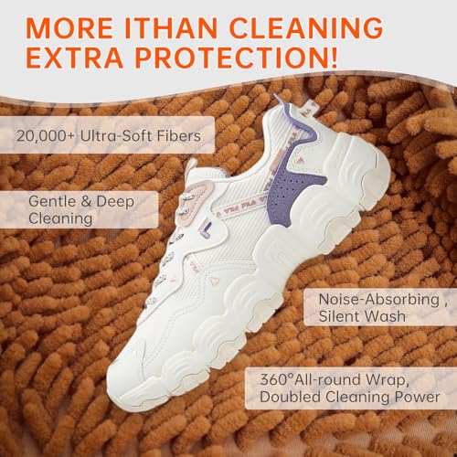 1PCS Chocolate Shoe Washing Machine Bags for All Shoe Types (Chocolate / 1PCS)