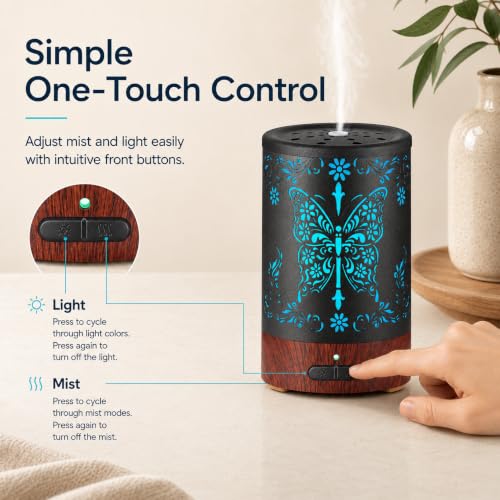 Butterfly Essential Oil Diffuser Aromatherapy Diffuser for Home Decor (06-butterfly)