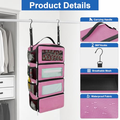 Suitcase Organizer (Small / Pink-S)