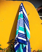 Quick Dry Microfiber Beach Towel (Ocean / Large 63x31")