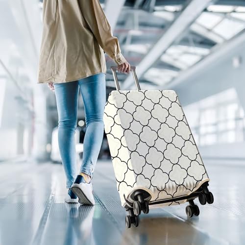 Travel Luggage Cover Suitcase Protector Fits 18 (Travel-7 / M(22-24in))