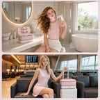 Travel Hair Dryer Case for Shark Glam (Pink)