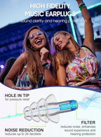 Concert Ear Plugs (Royal Blue - Regular)