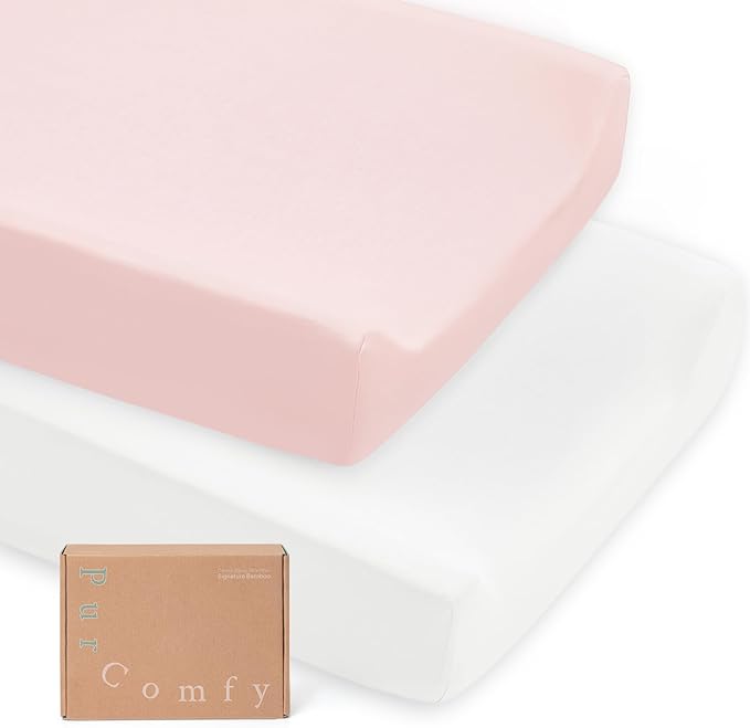 PurComfy Supersoft Diaper Changing Pad Covers, Hypoallergenic Stretchy Changing by PurComfy