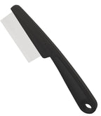 Dandruff Comb Fine Tooth Scalp Detox Comb Lice for Women, Men & Kids Stainless Steel Scalp Detoxing, Sweep & Massage Hair Brush Tool for Hair Care (1PC Black)