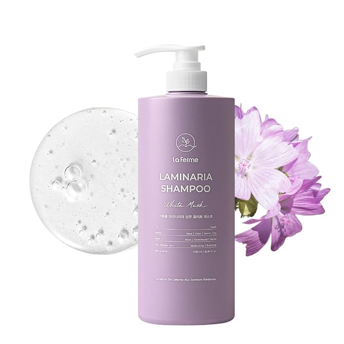 laferme Laminaria Shampoo with Organic Ingredient, Korean Clarifying Shampoo by Laferme