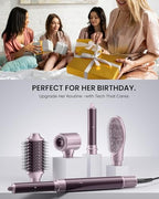 Dual Voltage Hair Dryer Brush (Purple（dual Voltage）)