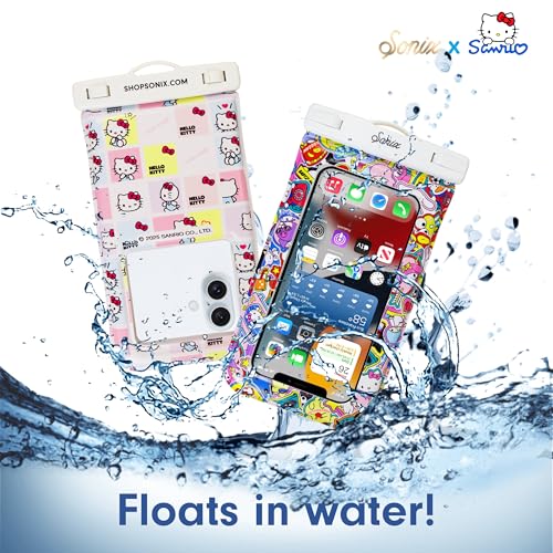 x Sanrio Waterproof Phone Pouch (Hello Kitty and Friends Stickers)