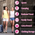 Shoe Bags for Travel (Pink)