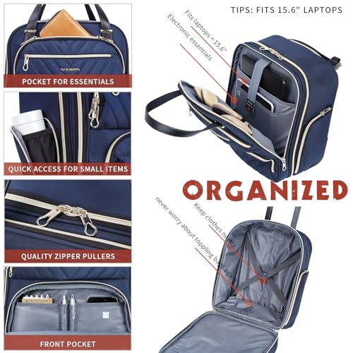 Carry On Underseat (Navy/Gold)