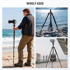 Basics Camera Tripod Monopod (TP15 w/Ball Head)