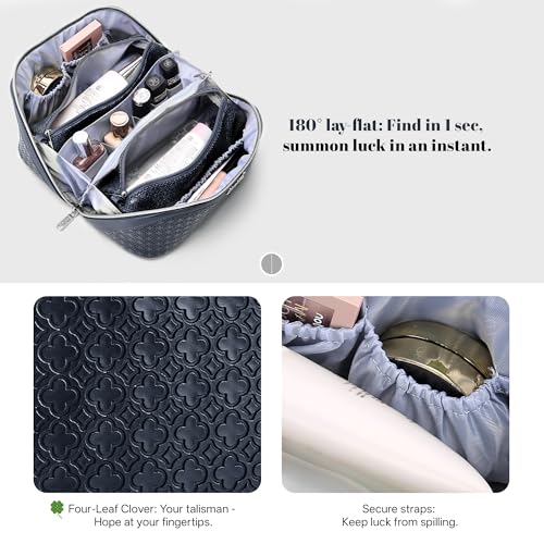 Travel Makeup Bag for Women (M-07Blue)