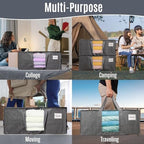 Heavy Duty Moving Bags (Dark Gray / 4 Pack)