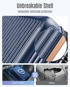 20 Inch Carry On Luggage 22x14x9 Airline Approved (Dark Blue / Carry-On - 20")