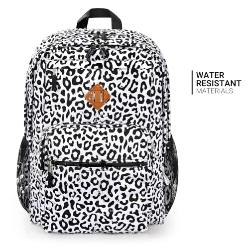 26L Backpack for College (Snow Leopard / 16.5 Inch)