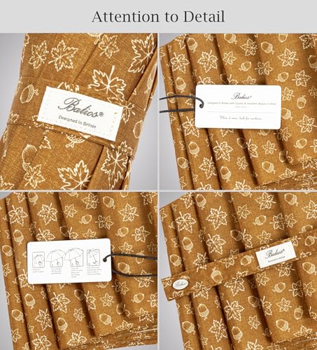 Folding Umbrella Real Wood Handle Maple Leaves Spicy Mustard (Maple Leaves Spicy Mustard)