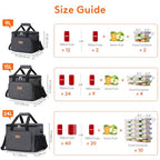 Large Lunch Bag (Dark Gray / Large(15L))