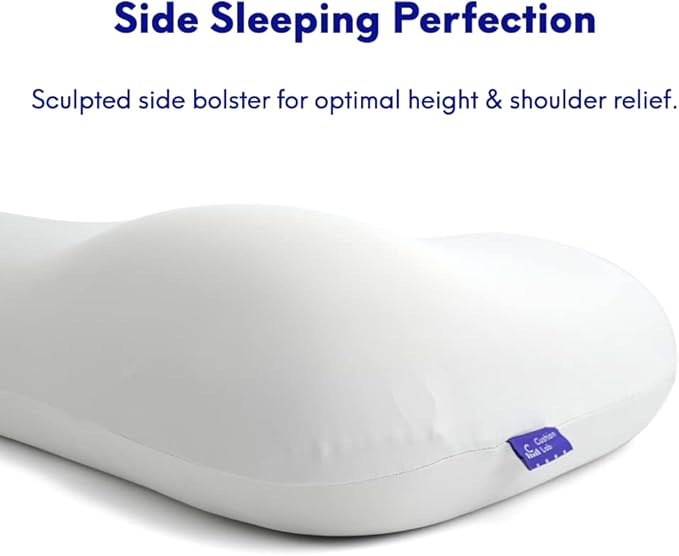 C CUSHION LAB Deep Sleep Pillow, Patented Ergonomic Contour Design - Image 3