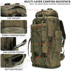 Hiking Backpack for Men 70L (100l-ruin Green)