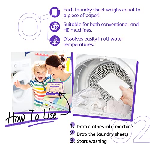 Laundry Detergent Sheets (3 pack (80 count))
