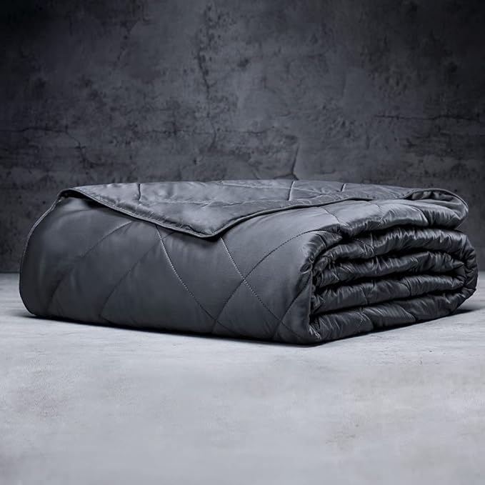 LUXOME Lightweight Blanket | 100% Rayon from Bamboo Fabric & Fill | Full/Queen by LUXOME