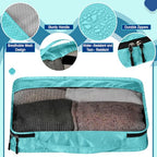 Packing Cubes for Suitcase Large Organizer Bags (Blue / Small)