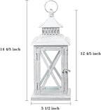 DECORKEY Lantern Decorative Indoor & Outdoor, Large Square Hanging Spring Home - Image 5