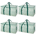 4 Pack Oversized Moving Bags with Reinforced Handles (4-Pack / Antique Folidage)