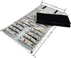 Velvet Travel Jewelry Case Roll Bag Organizer - Image 7