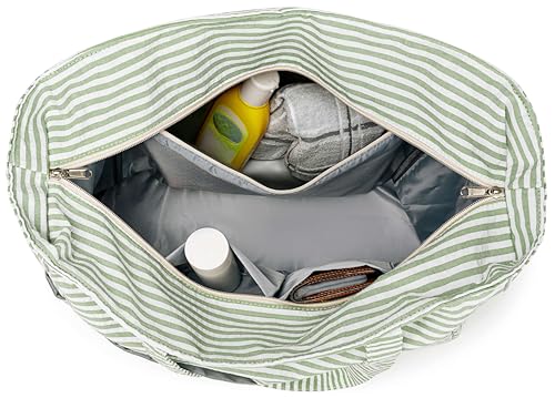 Large Beach Bag for Women (Green)