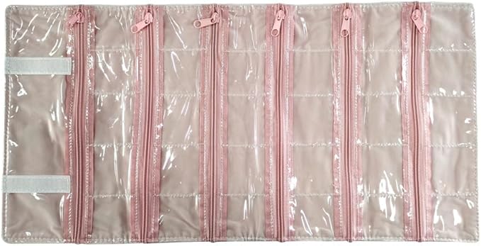 Travel Jewelry Roll Bag Portable Organizer Pouch by SCIKHEFT